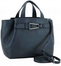 edle Damenhandtasche Coccinelle Malory Small dunkelblau