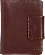 Kombischeintasche mit Lederriegel Herren Golden Head Colorado Tabacco Braun RFID Protect