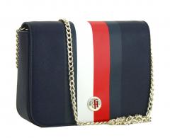 Crossbody Bag Tommy Hilfiger Honey Corporate Stripes blau Kette