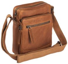 Unisex Schultertasche Cognac The Chesterfield Brand Birmingham 