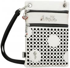 variable Crossovertasche Lochmuster Alma Lunares Anekke weiß bunt