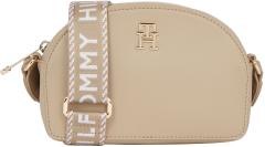 Crossovertasche Beige Tommy Hilfiger Halbmond