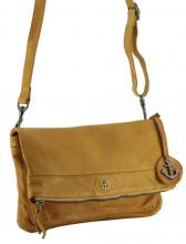 Crossover Tasche Damen Mustard Senfgelb Harbour 2nd Patricia Anhänger