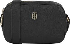Crossover Tasche zweigeteilt Tommy Hilfiger Essence Camera Bag schwarz gold