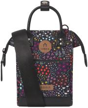 Cabaia Nano Bag schwarz Castelldefels Blumen bunt Minitasche