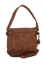 Schultertasche Anchor Love Harbour2nd Cognac braun Luisa