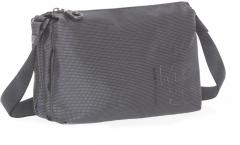 Mandarina Duck Schultertasche dreigeteilt dunkelgrau MD20 Pochette