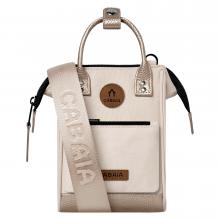Umhängetasche Nano Bag Cabaia Algiers Light Brown Metallic