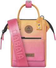 fröhliche Schultertasche Cabaia Nano Bag Cabourg orange pink