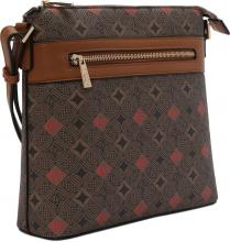 L.Credi Umhängetasche Kiana Muster Vegan