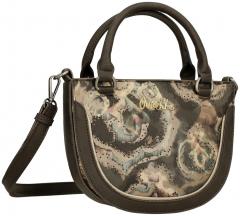 Anekke Damenhandtasche Ziernieten dunkelbunt Real Manifesto