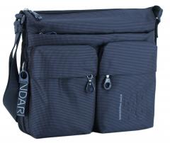 Crossovertasche dunkelblau Scarab MD20 Mandarina Duck erweiterbar