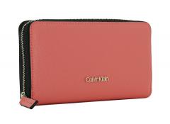 Damen Brieftasche Calvin Klein Must ZA Wallet LG Cav Coral