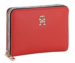 Damen Geldbörse Tommy Hilfiger TH Essential SC Med ZA Corp Rot