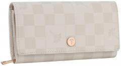 Überschlagbörse hellbeige kariert Joop Cortina Piazza Europa Birch