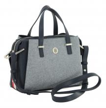 Damenhandtasche Core Medium Satchel Filz Tommy Hilfiger grau