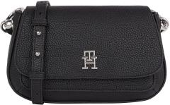 Tommy Hilfiger Schultertasche Schwarz Flap