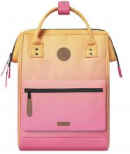 fröhlicher Cabaia Adventurer Medium Rucksack Farbverlauf Cabourg Orange Tie and Dye