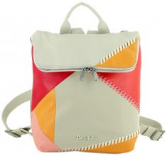 Desigual Citybackpack Tutti Fruti Ziernähte beige