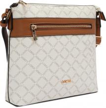 Schultertasche L.Credi Filiberta White Branding vegan