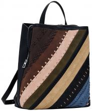 Damenrucksack Desigual bunt Whipstitch Sumy Quebec Patch