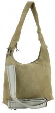 Harbour 2nd Schultertasche Velours Fashion Lights Laurine Mild Pistachio