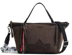 Desigual Aquiles Libia Chocolate dunkelbraun geräumige Handtasche