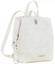 Desigual Cityrucksack beige Dejavu Mandalsa bestickt Crudo Sumy