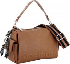 Desigual Schultertasche braun Habana Half Logo