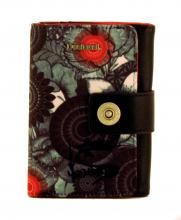 Desigual Geldbörse Lengüetas Same Schwarz/Grau Druck