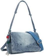 Desigual Jeanstasche Venecia 4.0 Denim Raw Überschlag