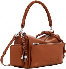 Habana Desigual Camel Umhängetasche braun