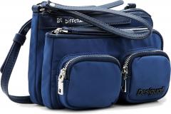 Crossbodybag Linda Desigual Pocketmas Navy Blau 