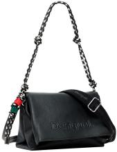 Desigual Überschlagtasche Flechtriemen schwarz Venecia 4.0