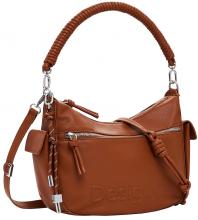 Umhängetasche Astana Desigual Prägung camel