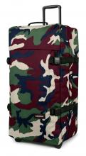 Eastpak TranverzL Koffertasche Camo Green Camoflage Rot