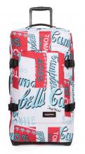 Eastpak Trolley Tranverz M Tomato Andy Warhol weiß rot Dose