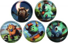 Ergobag Kletties Monster für Schultasche 5teilig