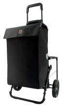 Andersen Komfort Shopper mit Hera schwarz Einkaufstrolley mit Sitzfläche