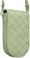 Überschlagtäschchen Adele Weave Matcha grün Les Visionnaires
