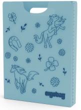 Hefteordner Ergobag Folderbox Pferd hellblau