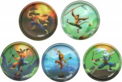 Klettieset 5teilig Ninjas Ergobag Schulranzen 