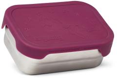 2-teiliges Brotdosenset ergobag Pferdestar lila Edelstahl