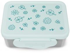 Vesperdose Edelstahl mintgrün Blumen Ergobag