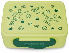 Essensbox hellgrün Fußball Trennfach Ergobag