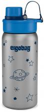Trinkflasche Edelstahl Ergobag Sterne blau Weltall isolierend