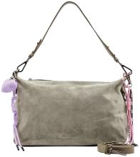 FREDsBRUDER Beautiful Mess Shoulderbag Crossovertasche Velours Taupe