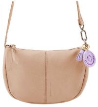Handtasche Halfmoon FREDsBRUDER Take a Smile Chai Latte beige