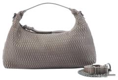 mittelgroße Beuteltasche FredsBruder Soft Cut Leder Muddy Khaki Brown