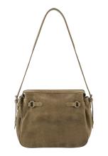 FREDsBRUDER My Forever Friend Shoulderbag Large Leder Muddy Khaki - Schlammgrün